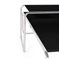 Conjunto de inspiração Mesas Laccio Breuer | Design Bauhaus | Mesas de centro e mesas de apoio