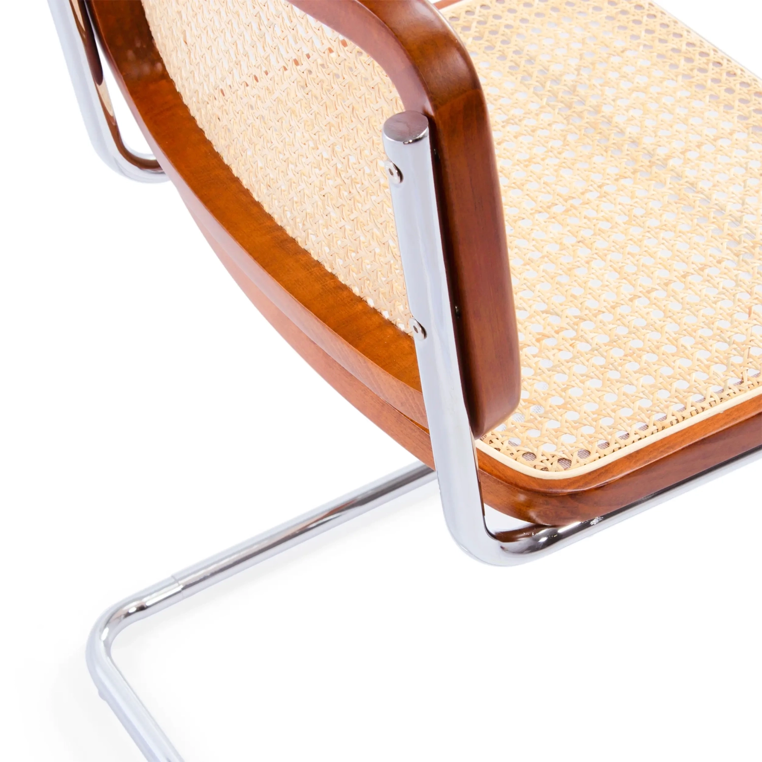 Židle Cesca levná židle z oceli, buku a ratanu 🪑 | Mueble Design
