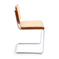 Stol Cesca lågprisstol av stål, bok och rotting 🪑 | | Mueble Design