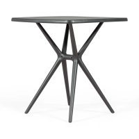 Gartentisch Moises 72 cm | Modern, leicht und stabil | Für drinnen und draußen