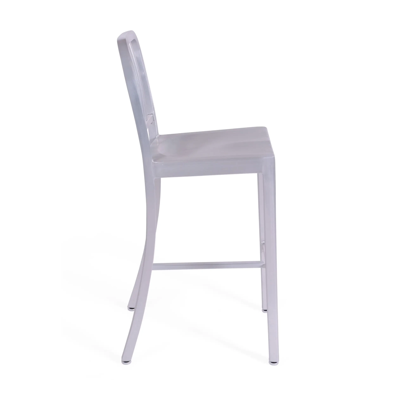 Stolička Navi Army 66 cm z hliníku | Stylový průmyslový design