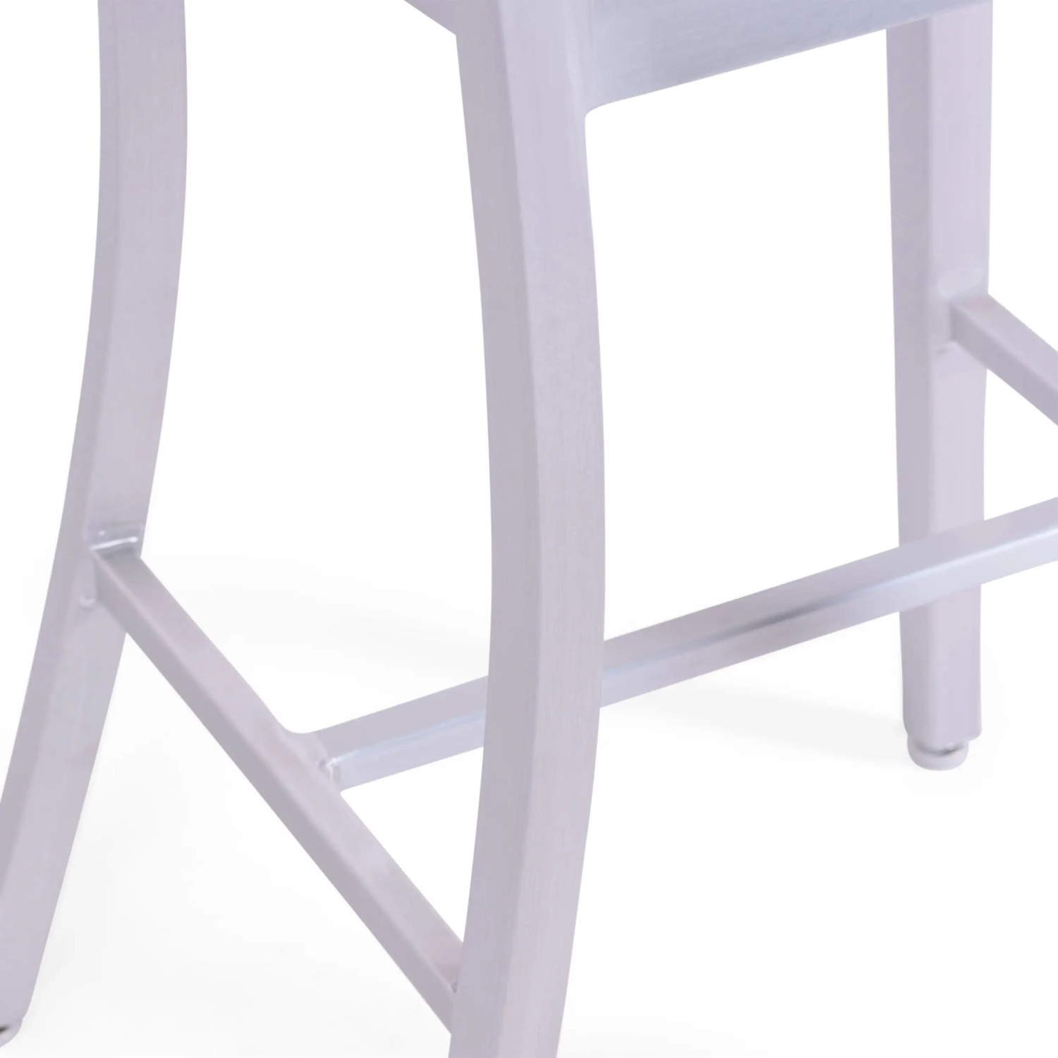 Taburete Navi Army 66 cm de Aluminio | Diseño Industrial y Elegante
