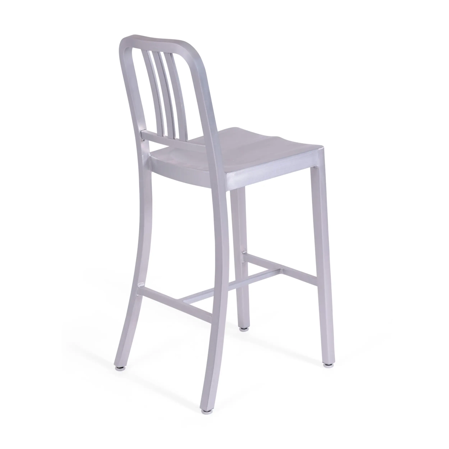 Tabouret Navi Army 66 cm en aluminium | Design industriel élégant