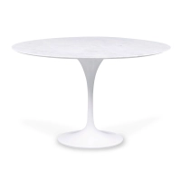 Inspiration Design table Tulip 120Ø in Carrara Marble - Mueble Design