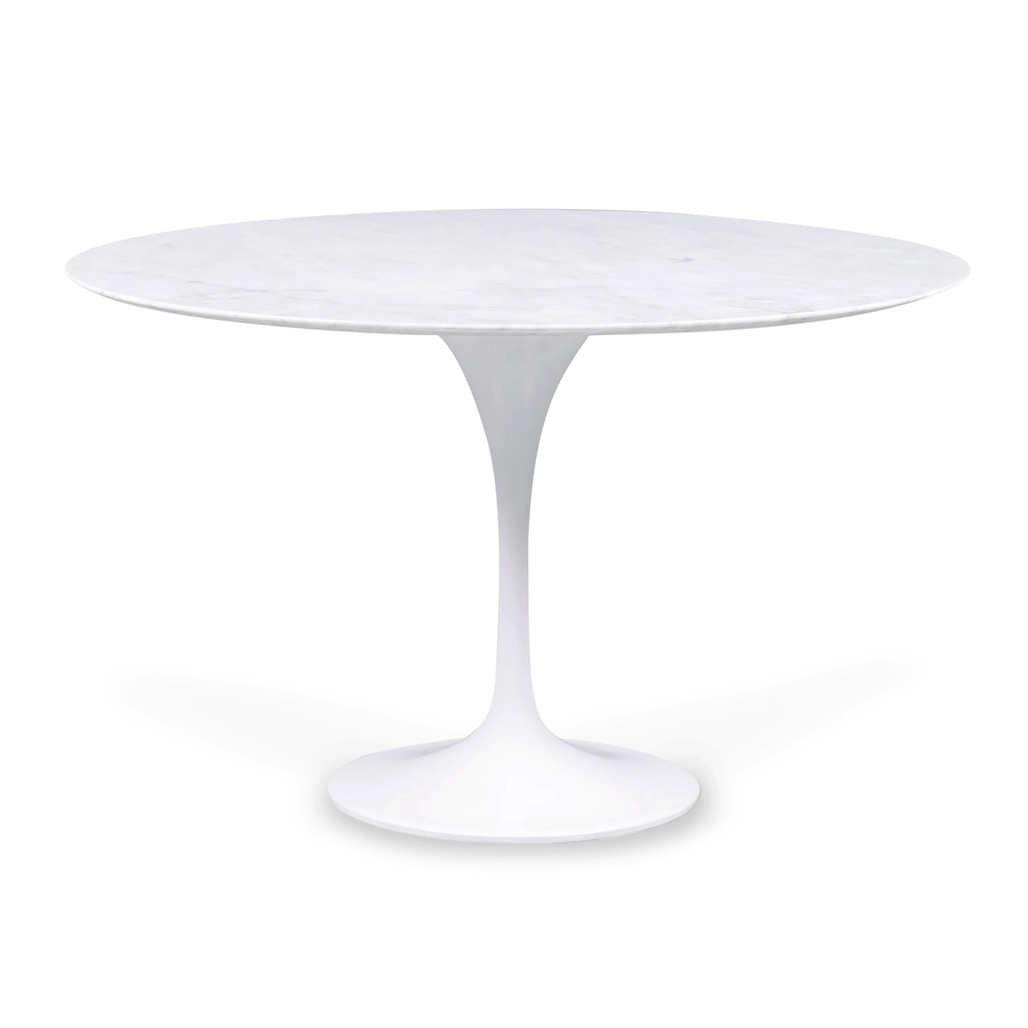 Ispirazione Tavolo design Tulip 120Ø in Marmo Carrara - Mobilie Design