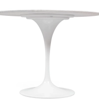 Inspirazione Tavolo Tulip 100Ø in Marmo di Carrara - Mobilie Design