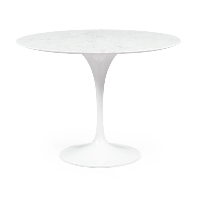 Designérský stůl Inspirace Tulip 100Ø v mramoru Carrara - design nábytku