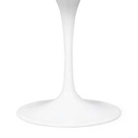Inspiration Design Esstisch Tulip 100Ø in Carrara Marmor - Mobelarium