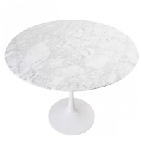 Inspiration Design table Tulip 100Ø in Carrara Marble - Mueble Design