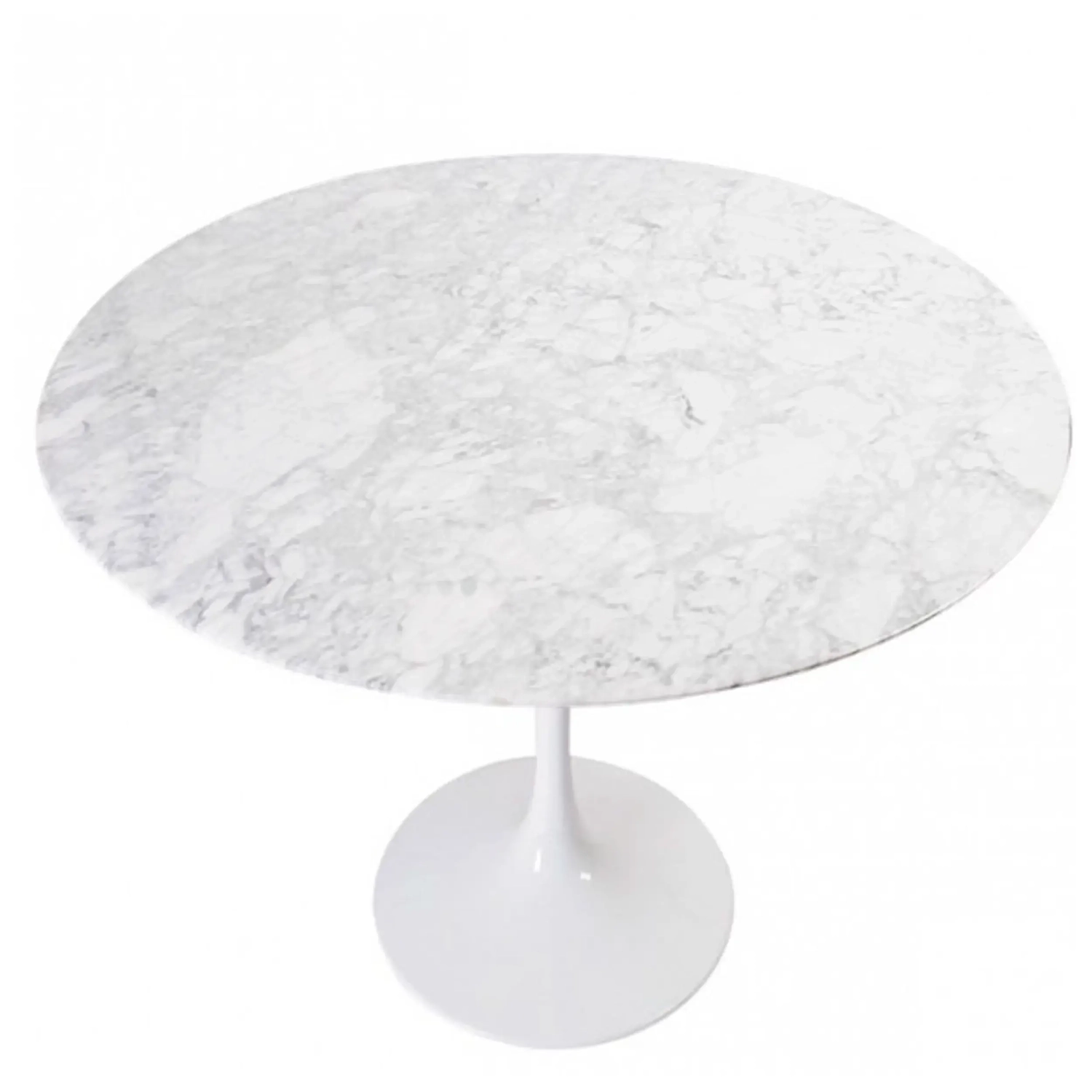 Inspiration Table Design Tulip 120Ø Marbre Carrare - Meubles Concept