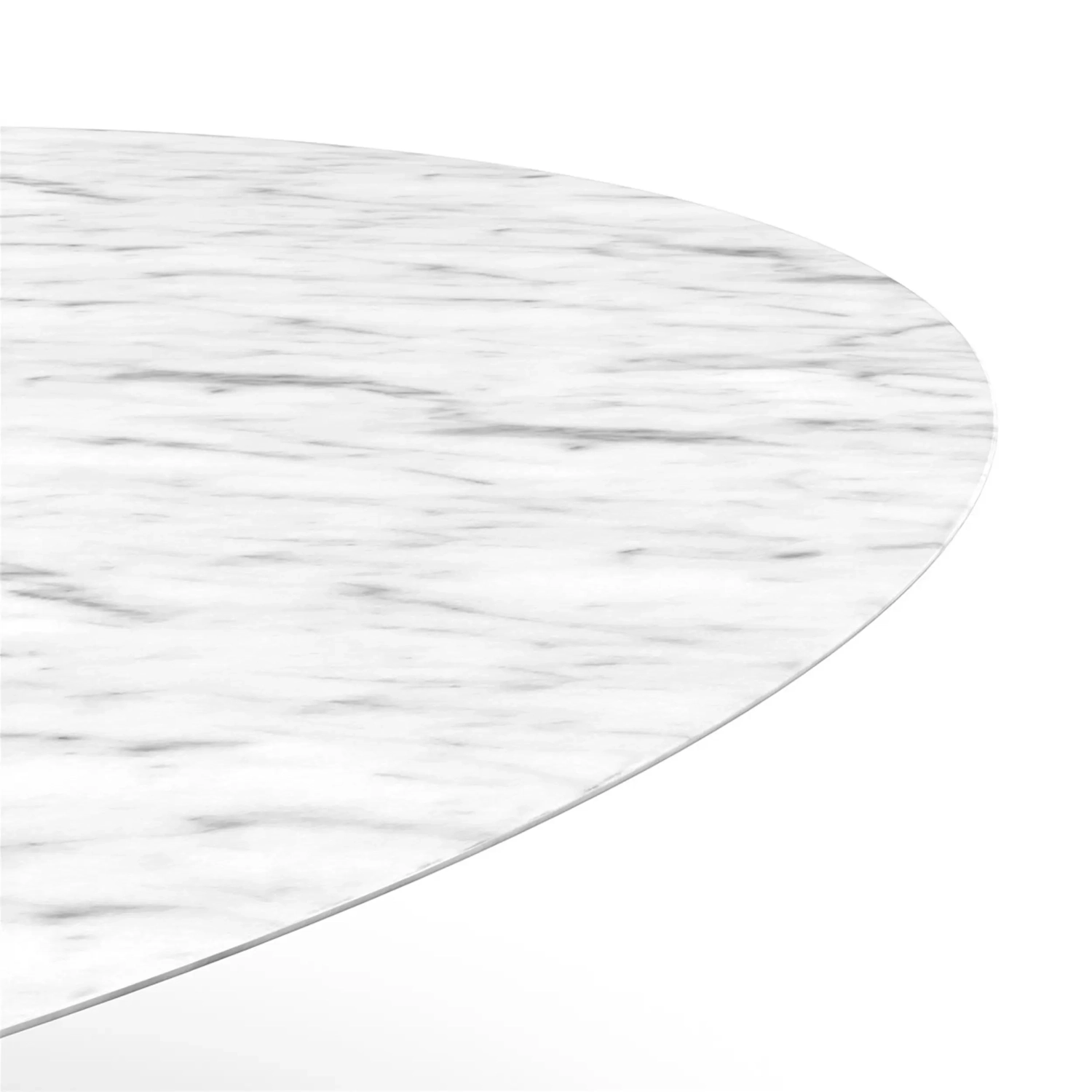 Soikea pöytä Tulip 199 cm Carrara-marmori | Saarinen Design ylellisiin ruokailuhuoneisiin