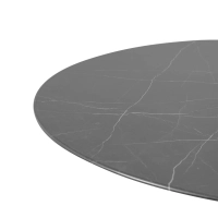 Ispirazione Tavolo design Tulip - in Marmo Marquina - Mobilie Design
