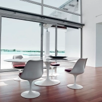 Ovale tafel Tulip 199cm Carrara marmer | Italiaans fabrikaat | Saarinen Design