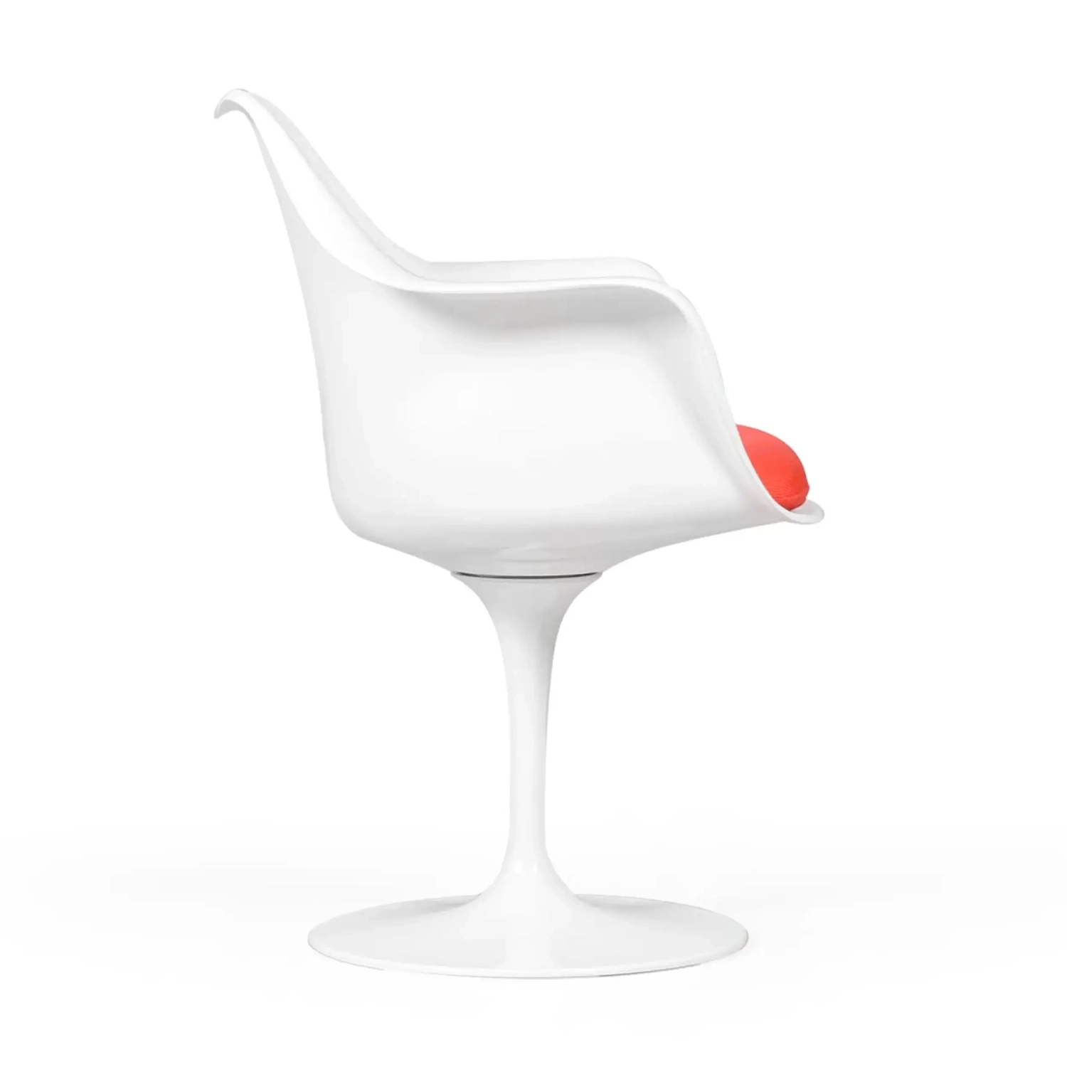 Stuhl Saarinen Tulip Arms mit Baumwollkissen - Designerstühle - Mobelarium