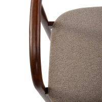 Warsow Nordic Silla de comedor de madera natural | Diseño elegante y confortable