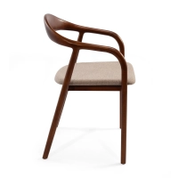 Warsow Nordic Esszimmerstuhl aus Naturholz | Elegantes & komfortables Design