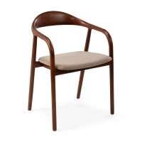 Warsow Nordic Krzesło do jadalni z naturalnego drewna | Elegancki i wygodny design