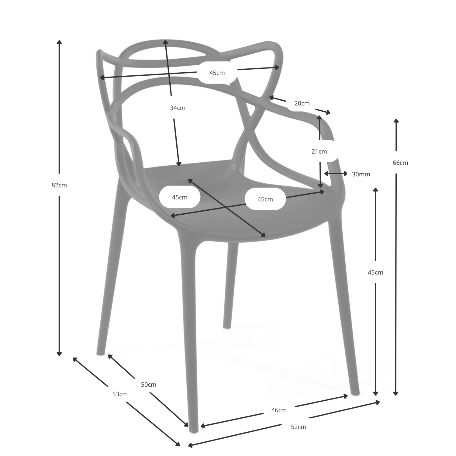 Inspiration Masters Chair - Ulkosuunnittelutuoli - Designhuonekalut
