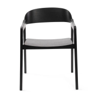 Scandinavische Eiken Stoel met Armen Soho | Scandinavisch Minimalistisch Ontwerp