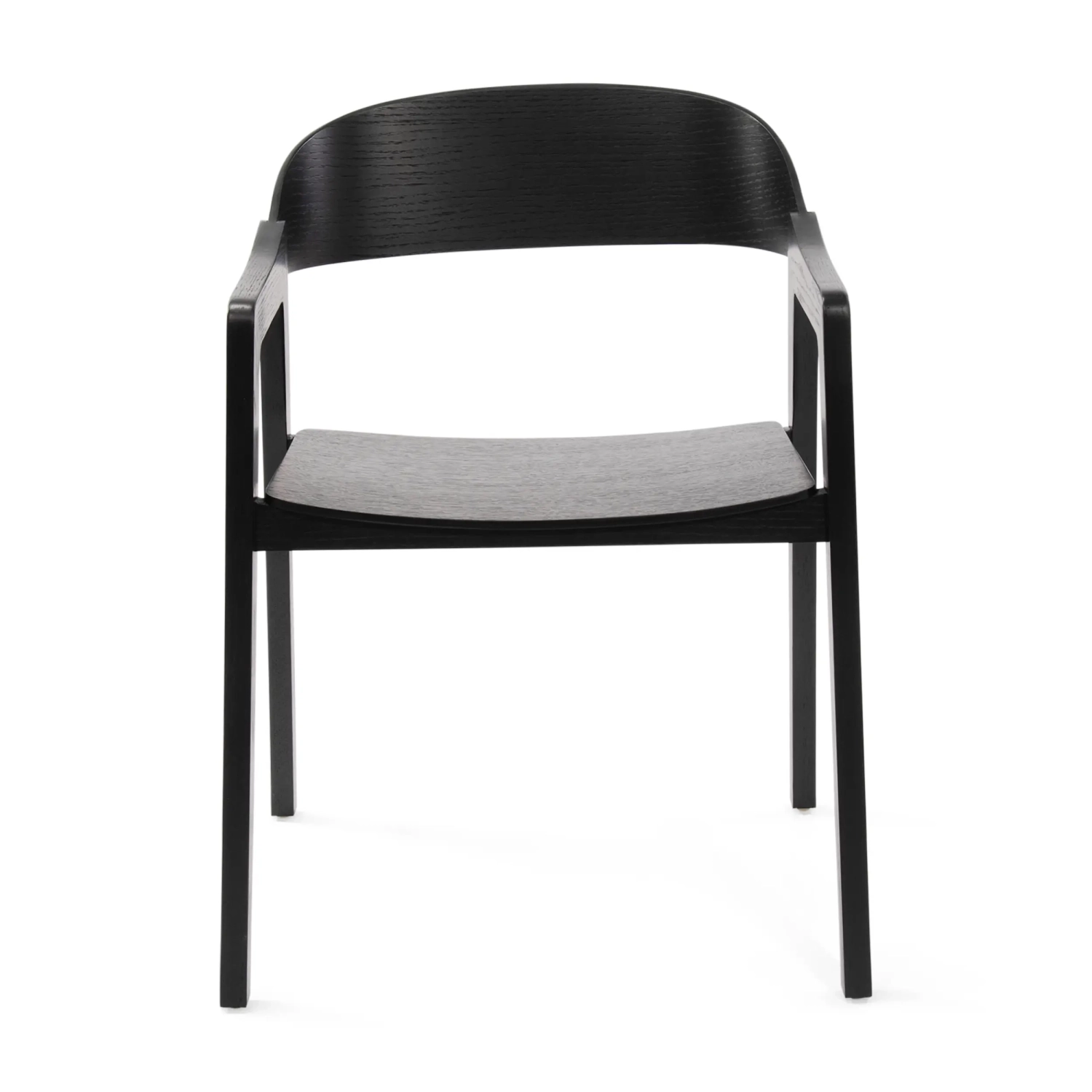 Stuhl aus nordischer Eiche mit Armlehnen Soho | Skandinavisches Minimalistisches Design