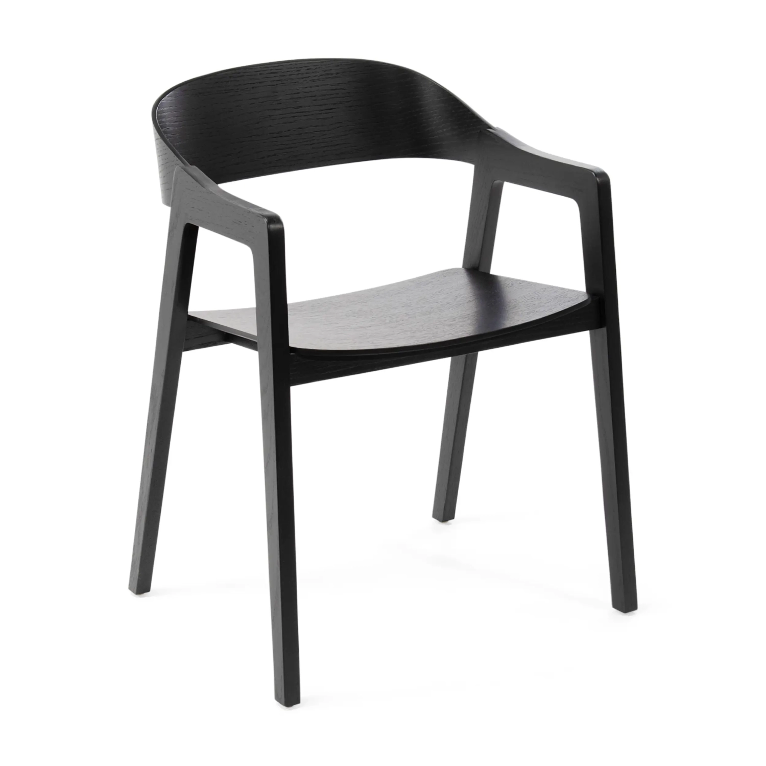 Severská dubová židle s područkami Soho | Skandinávský minimalistický design