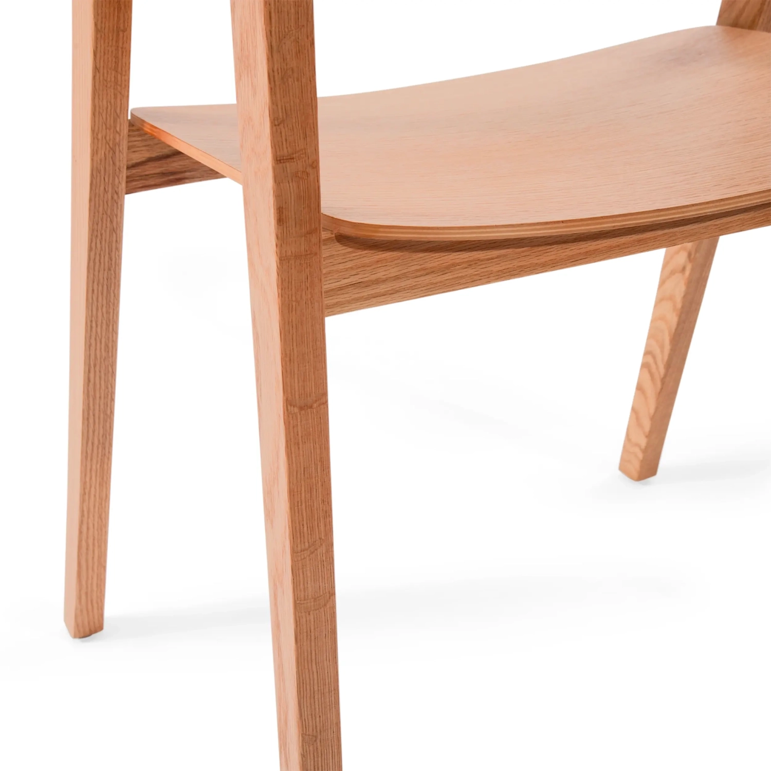 Nordic Oak Oak Chair with Arms Soho | Scandinavian Minimalist Design