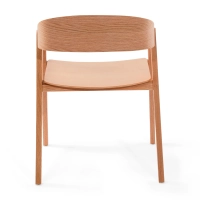 Cadeira de carvalho nórdico com braços Soho | Design minimalista escandinavo