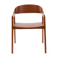 Chaise nordique en chêne avec accoudoirs Soho | Scandinavian Minimalist Design