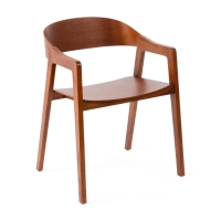 Nordic Oak Chair with Arms Soho | Skandinaavinen minimalistinen muotoilu | Scandinavian Minimalist Design