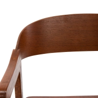 Scandinavische Eiken Stoel met Armen Soho | Scandinavisch Minimalistisch Ontwerp