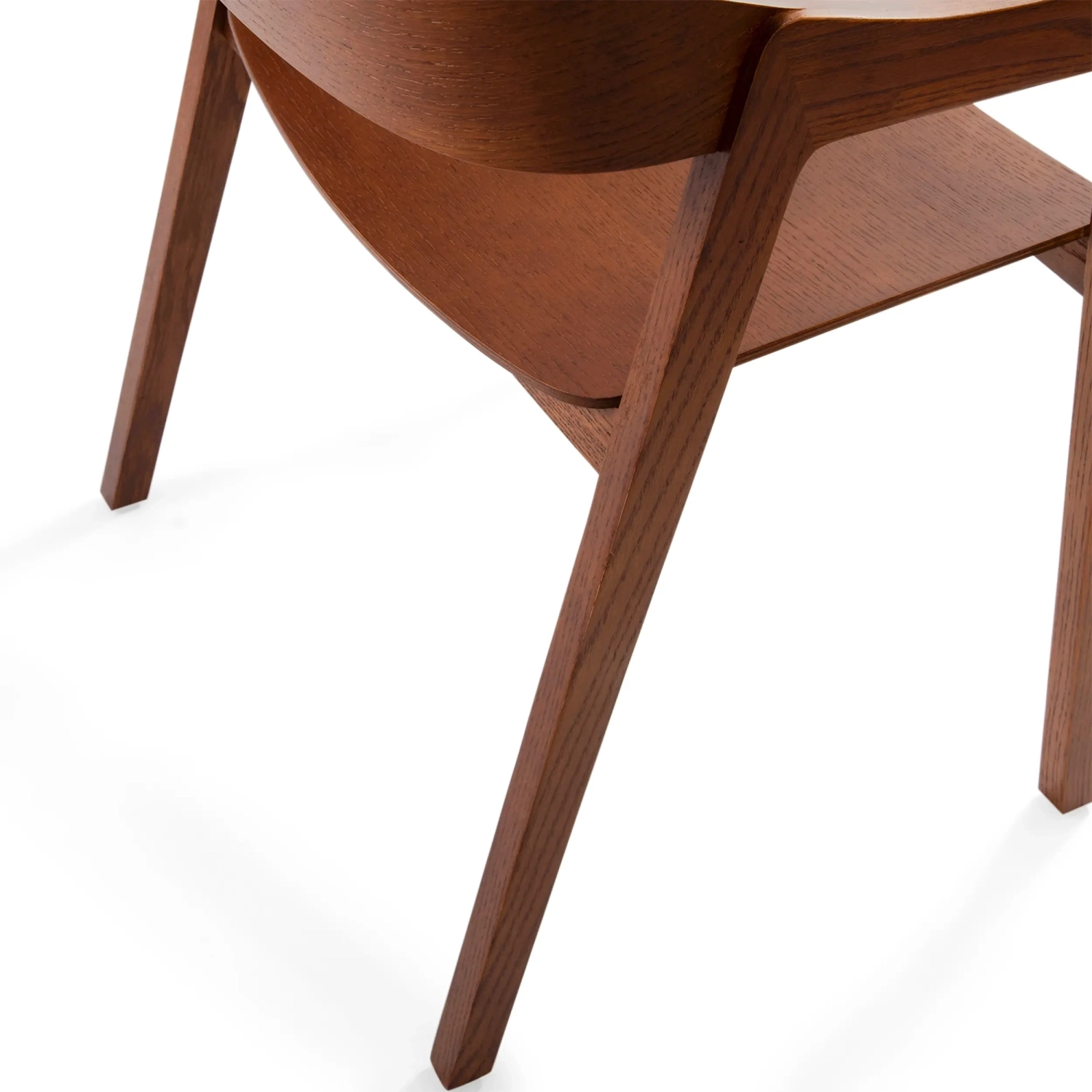 Stuhl aus nordischer Eiche mit Armlehnen Soho | Skandinavisches Minimalistisches Design