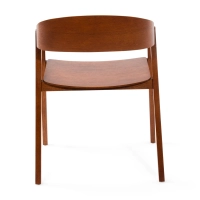 Scandinavische Eiken Stoel met Armen Soho | Scandinavisch Minimalistisch Ontwerp