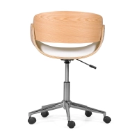Chaise de bureau Burrow - Chaises de bureau en bois - Meubles Concept