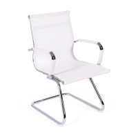 Chaise Mesh Lowback Fixed Edition | Chaise de réunion moderne et respirante