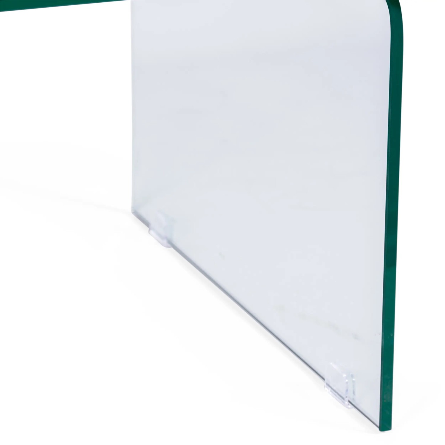Table basse Coffee Ice : verre trempé transparent de 12 mm