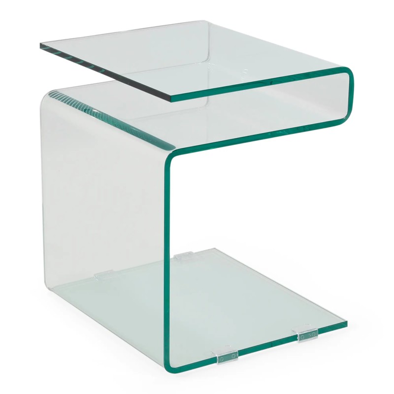 Winter Side Table | Odkládací a konferenční stolek z tvrzeného skla