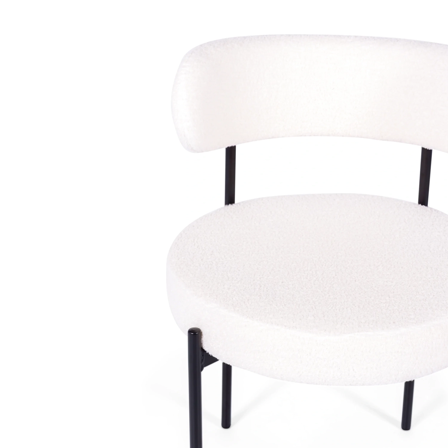 Cadeira Lenine estofada em veludo - design elegante e moderno 🪑