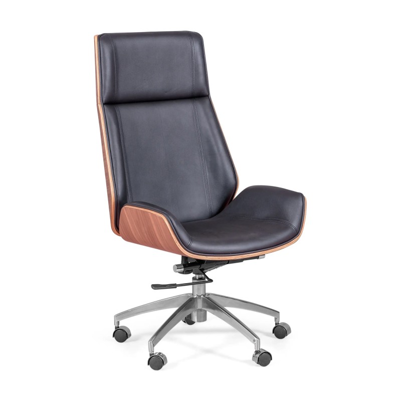 Nordisk kontorsstol - Kontorsstolar i läder - Designermöbler
