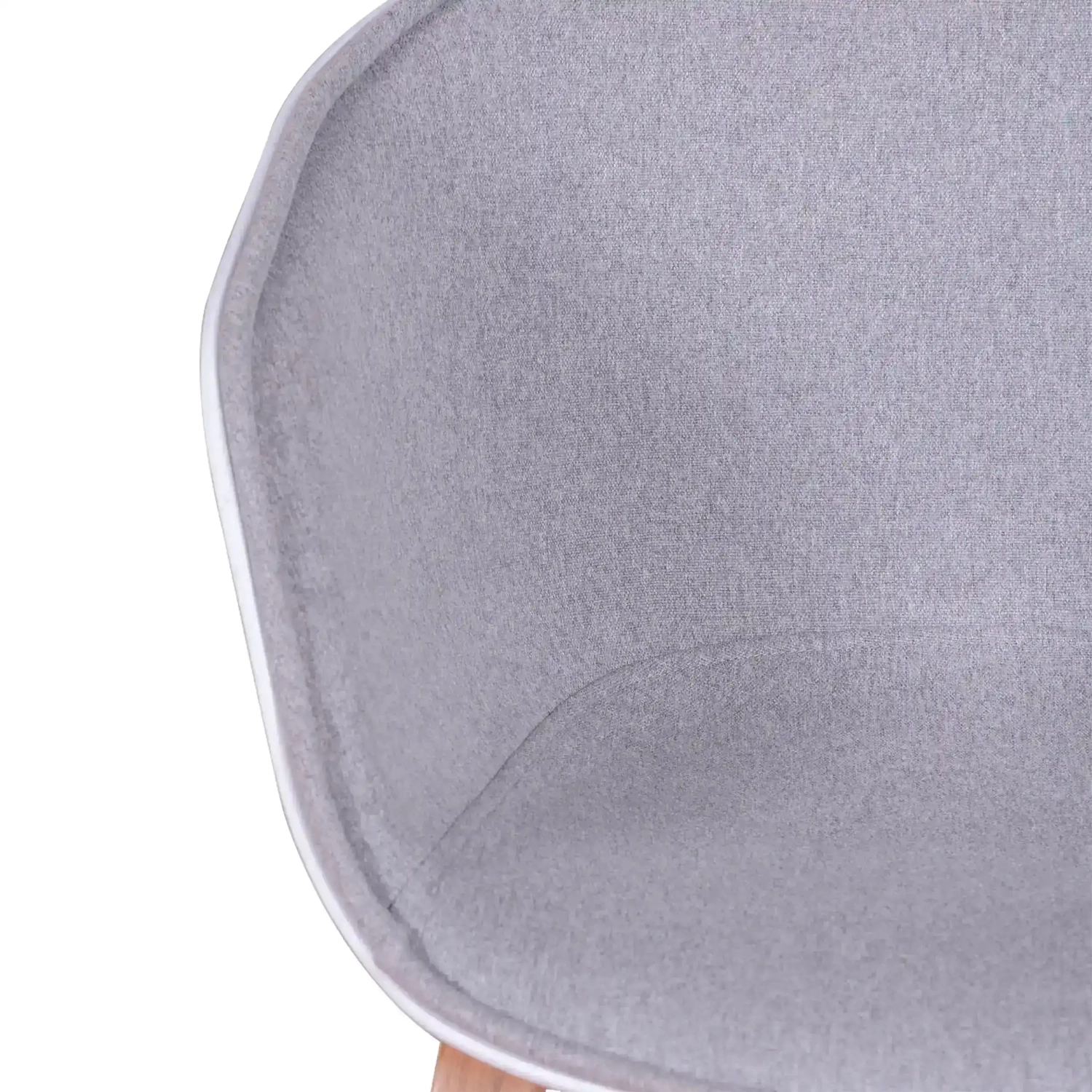 Daxer Chaise couette tapissée en coton - Meubles Concept