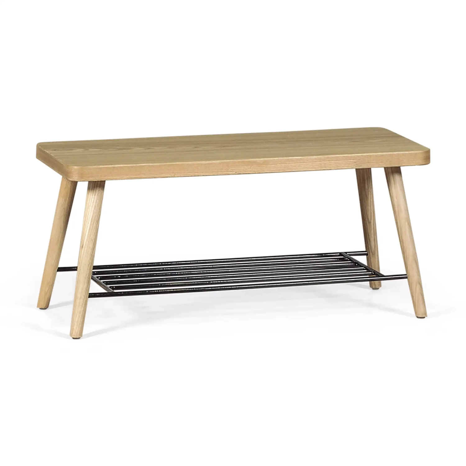 Banco em madeira de faia Bristol Nórdico - Mueble Design