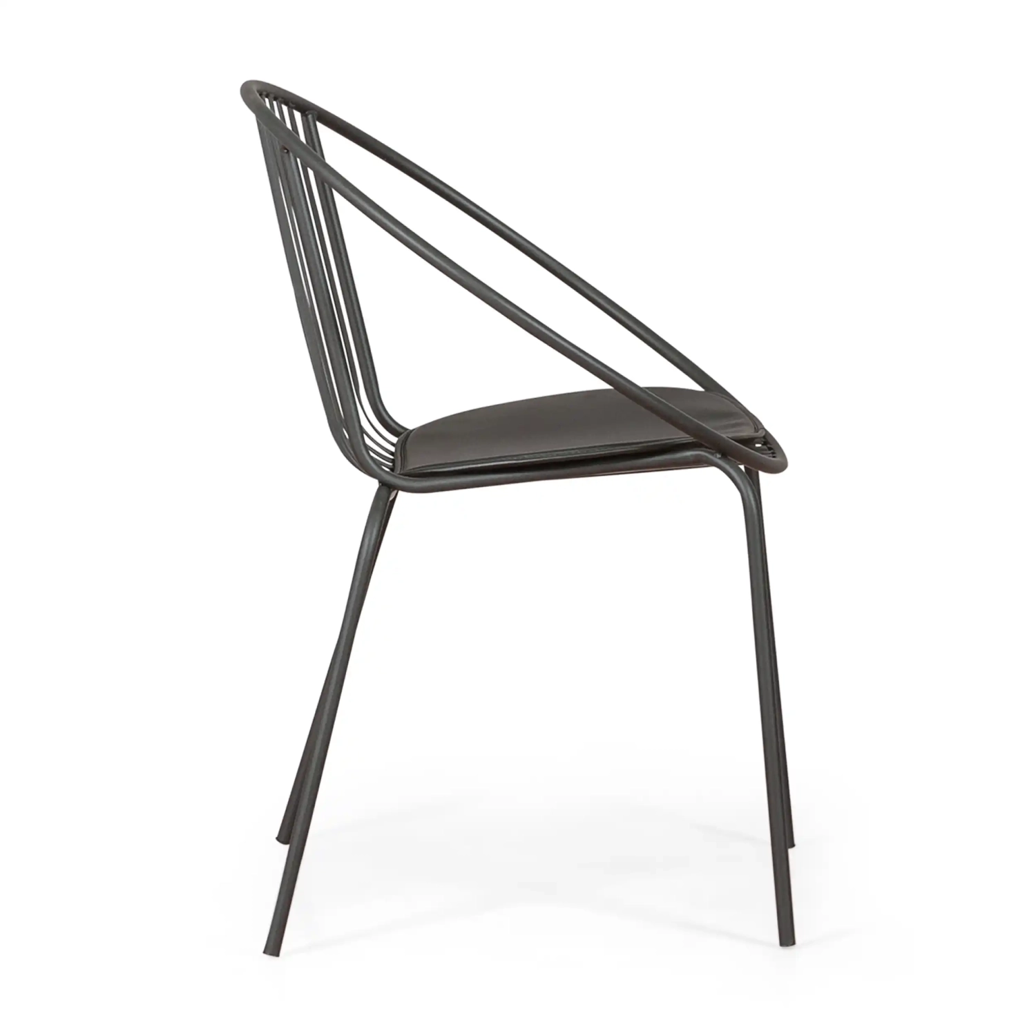 Silla Metálica Bali - Resistente y moderna para exterior e interior - Mueble Design