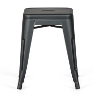 Kruk industrieel Bistro 45CM Mat - Industriële stoelen en krukken