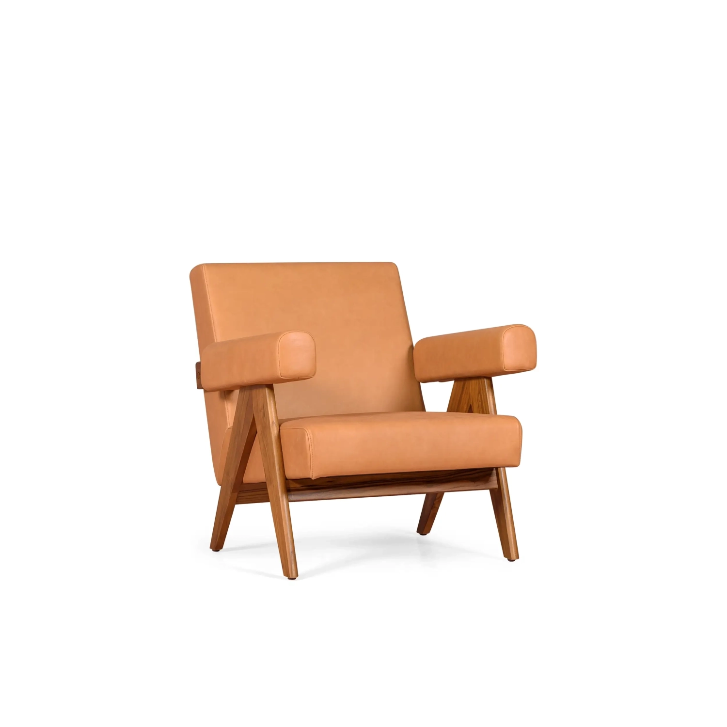 Sillón lounge Confort Compass - Elegancia retro vintage - Mueble Design
