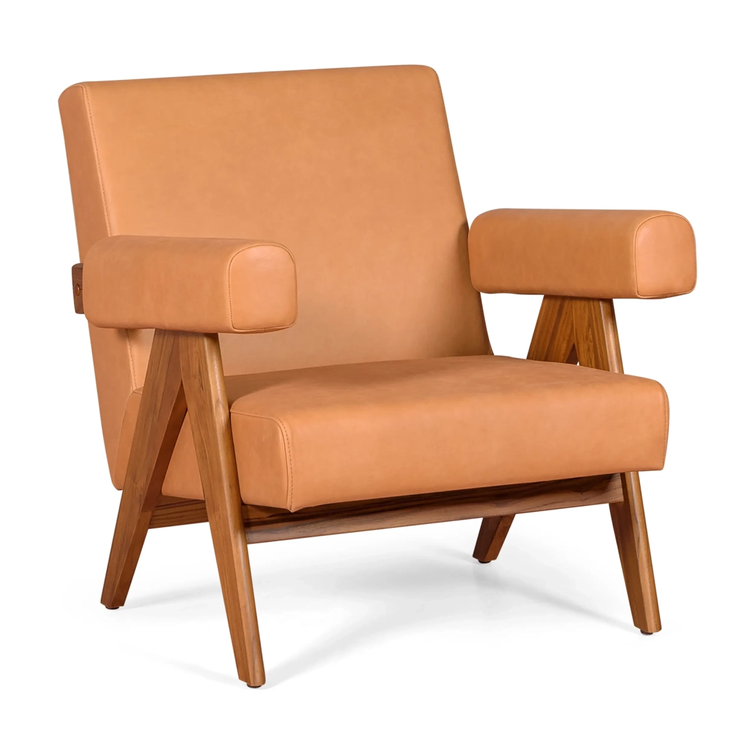 Wygodny fotel wypoczynkowy Compass - Elegancja w stylu retro vintage - Mobelarium