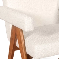 Silla Compass - Diseño Retro Vintage en Madera de Teca - Mueble Design