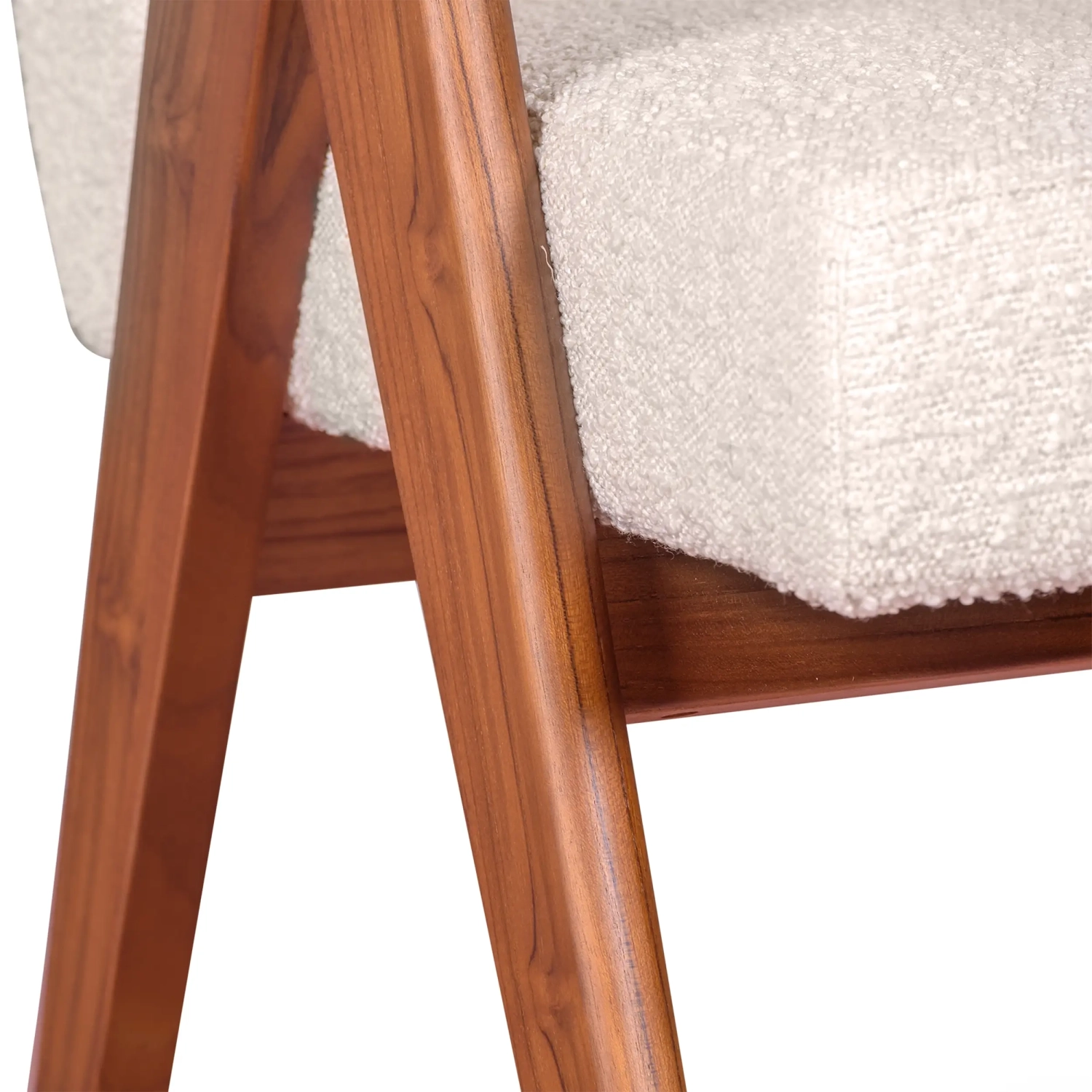 Cadeira Compass - Design retro vintage em madeira de teca - Mueble Design