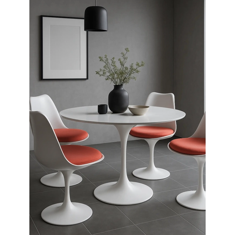 Réplica Silla Tulip Chair - Sillas de diseño con cojín - Mueble Design