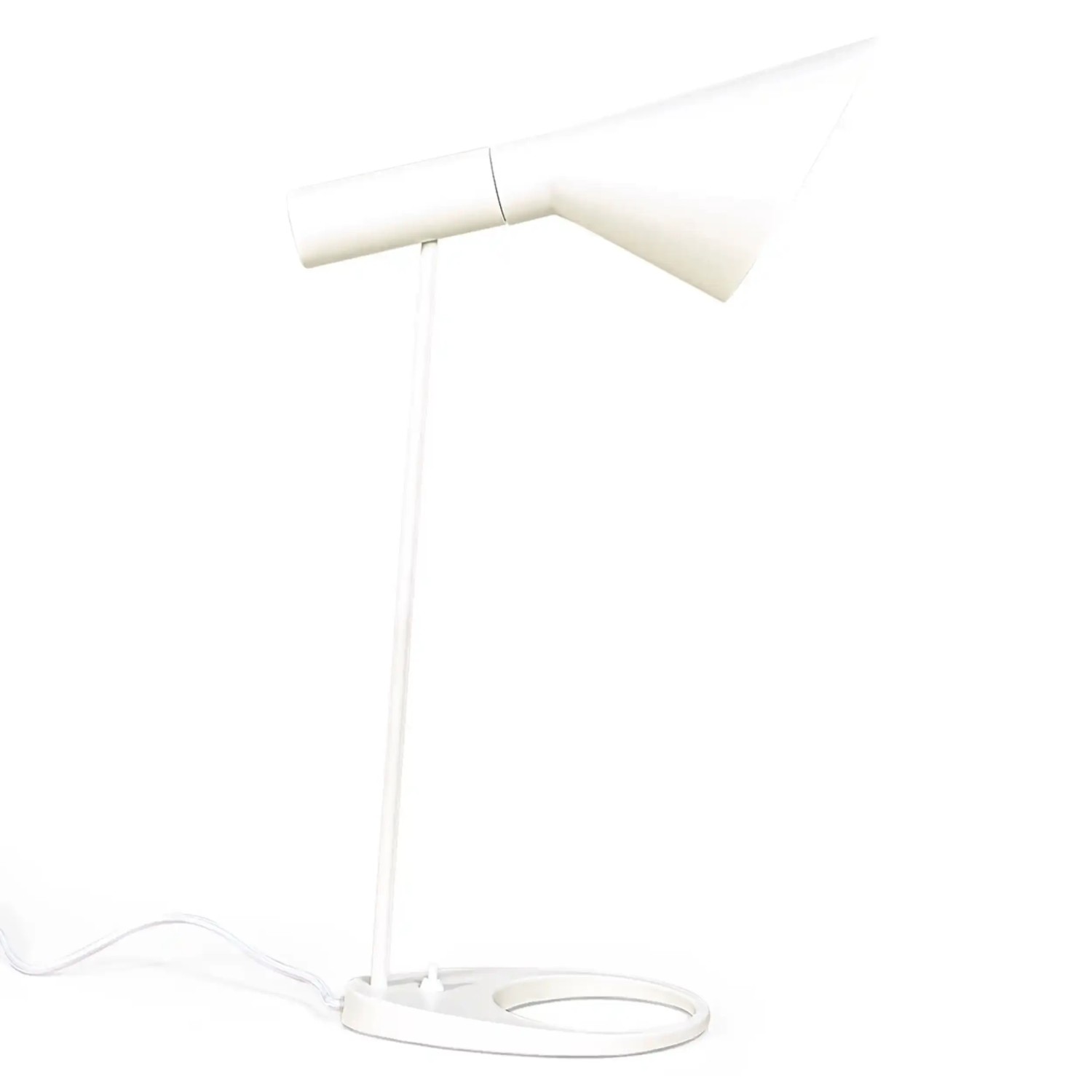 Lámpara de sobremesa Jhon | Diseño inspirado en Arne Jacobsen en acero