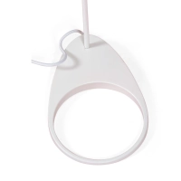 Lampa podłogowa Jhon | Stalowy design inspirowany Arne Jacobsenem
