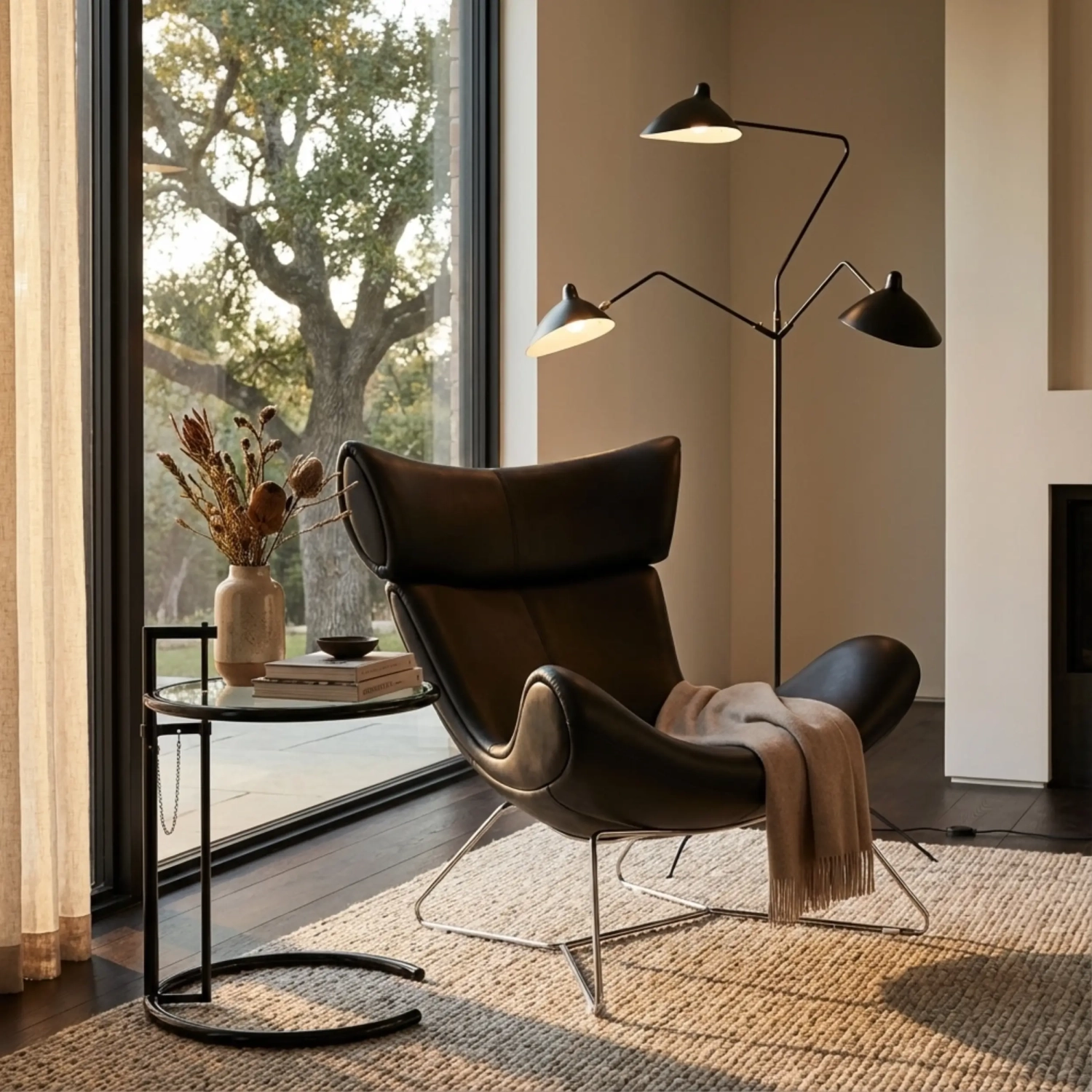 Eileen Gray pöytä E1027 - Sivupöydät - Mobelarium